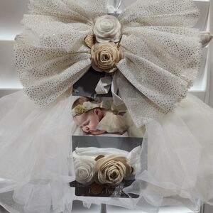 Elegant Cream Baby  Set